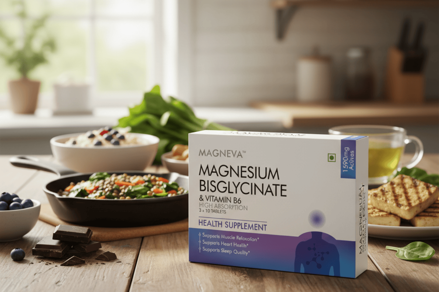 Supporting Metabolic Health and Bone Strength: The Comprehensive Role of Magneva’s Magnesium Bisglycinate