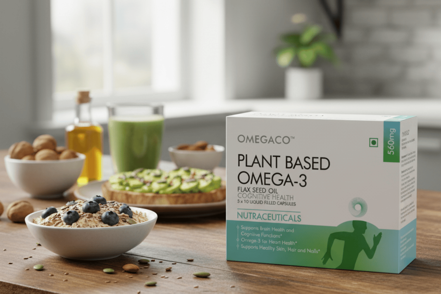 Omegaco: Supporting Hormonal Balance and Joint Health with Plant-Based Omega-3