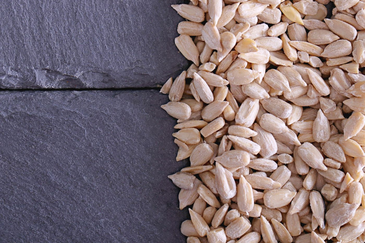 Sunflower seeds, a rich source of vitamin E