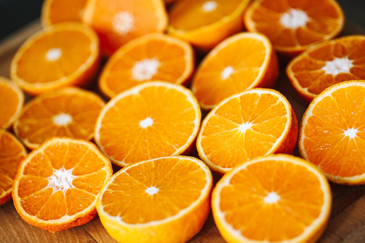 Sliced oranges